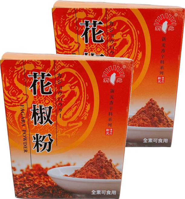新光洋菜 花椒粉 精選小紅袍 麥芽糊精 全素, 600g, 2盒