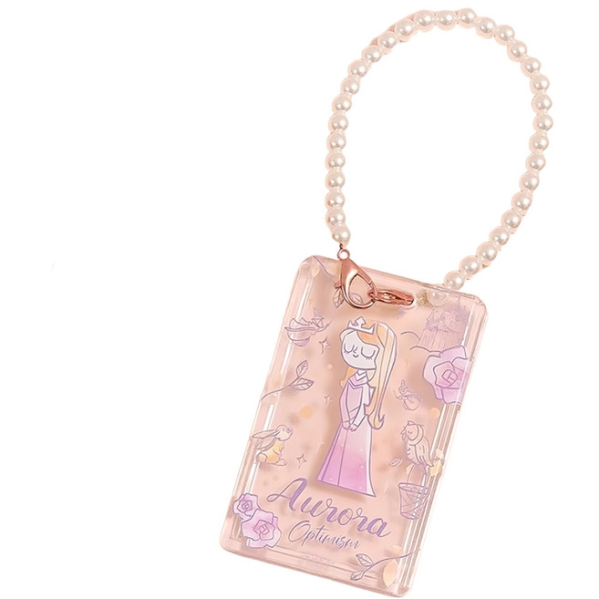 Sleeping Beauty 睡美人 夢想公主質感壓克力票卡 BF081-5