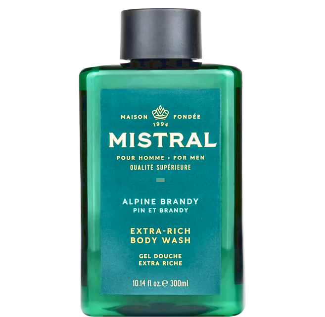 MISTRAL BODY 雅瑪邑白蘭地 二合一洗髮沐浴露 300ml, 1瓶
