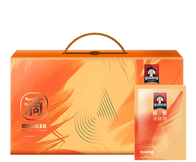 QUAKER 桂格 滴雞精, 9包, 52ml
