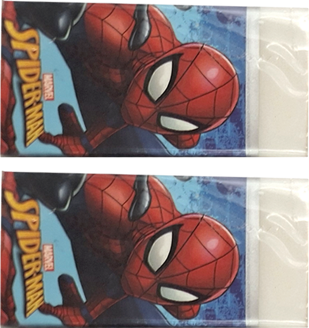 MARVEL 漫威 SPIDER-MAN 蜘蛛人 製圖橡皮擦 MPER20-1, 蜘蛛人-特大臉, 24個