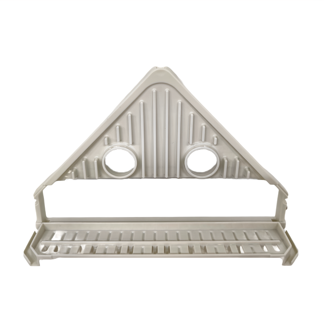 inomata 流理臺吸盤瀝水盤 耐重約500g 產地日本, 白色, 1個, 單層