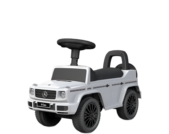CHING-CHING 親親 賓士休旅學步車 Mercedes-Benz G 350 d 官方授權商品 適用於12-36個月, 白色, 1台