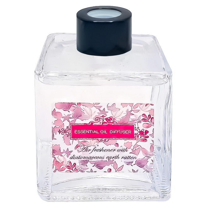 QiMart 春花 法國精油擴香瓶, 1瓶, 200ml, 絲絨玫瑰