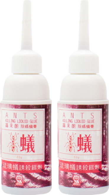 HUKUROU 福來朗 除螞蟻膏 專治琉璃蟻, 80g, 2罐