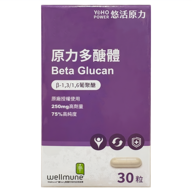 悠活原力 原力多醣體 0.4g, 1盒, 30顆