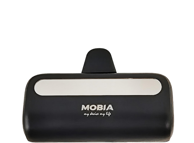 MOBIA 摩比亞 IPH膠囊隨身充 5000mAh Type-C Lightning, MP-RL05, 黑色
