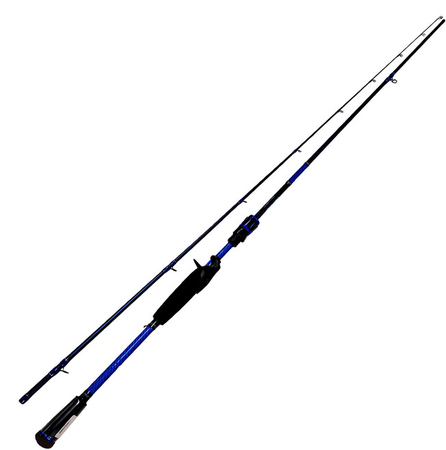 okuma 寶熊釣具 煞雷諾 Serrano 路亞竿, 藍色 + 黑色