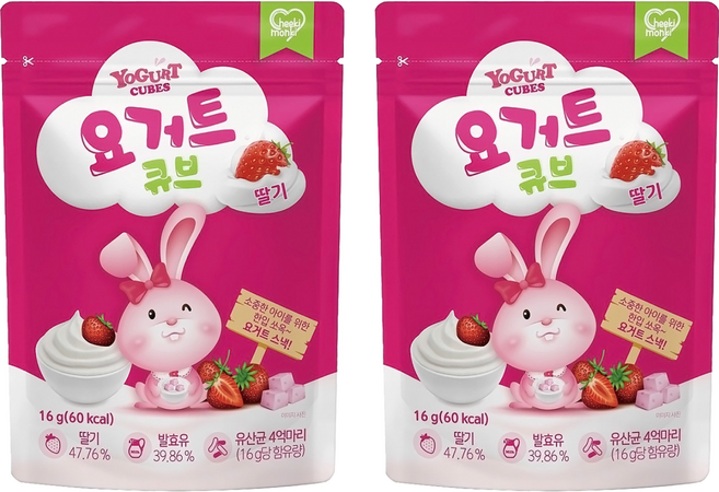 Cheeki monki 萌寶寶 優格餅