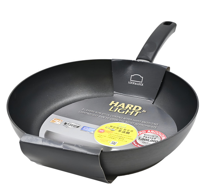 LocknLock 樂扣樂扣 Hard Light 酷菲偲輕鬆煮系列 不沾炒鍋, 28cm, 1個