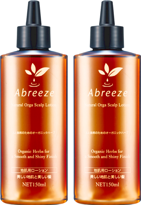 Abreeze 紫錐花頭皮養髮液 天然有機草本配方, 150ml, 2瓶