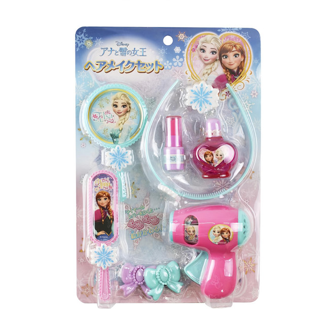 Disney 迪士尼 吹風機 + 梳化玩具, 冰雪奇緣 多色, 1組