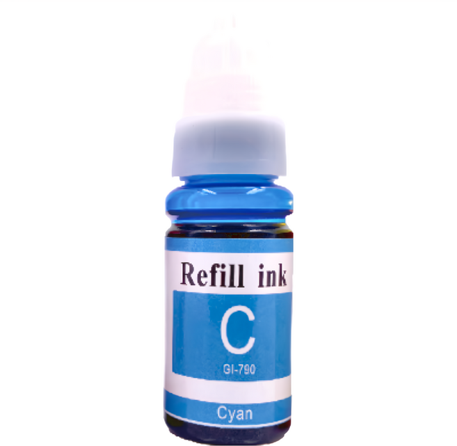 NEXTPAGE 台灣榮工 Canon G系列專用 Dye Ink 可填充染料墨水瓶 - 藍色 70ml 適用於PIXMA G1000 G2000 G3000, 1瓶