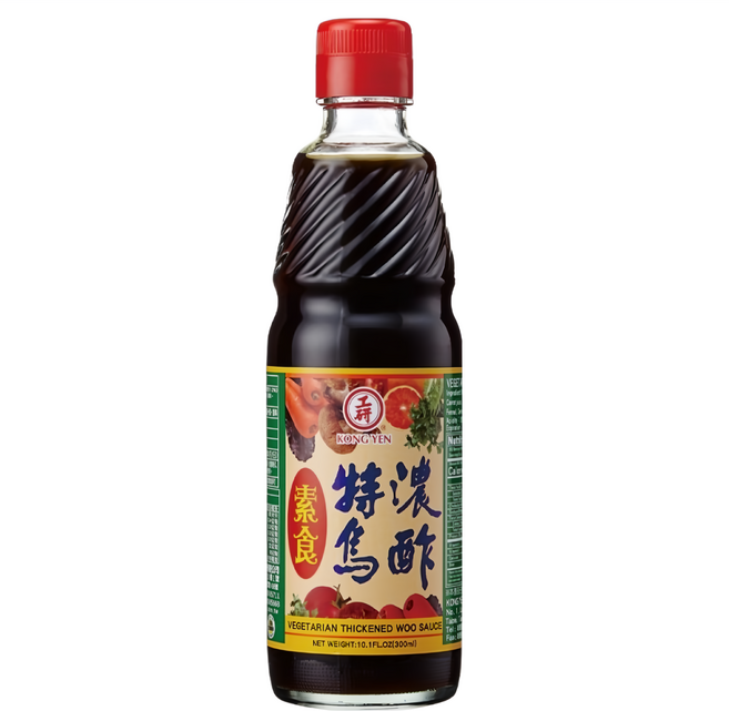 KONG YEN 工研 素食特濃烏醋, 300ml, 1瓶
