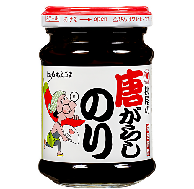 桃屋 香辣海苔醬, 1個, 105g