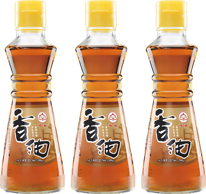 福壽實業 香油, 217ml, 200g, 3瓶