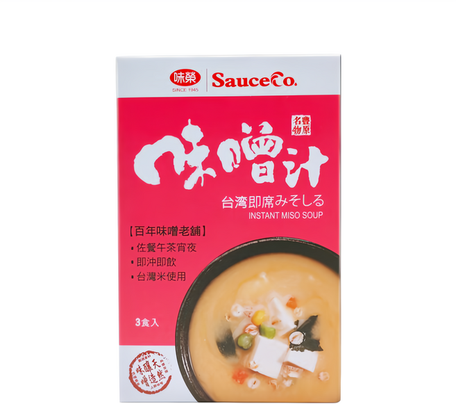 味榮 豐原名物 味噌汁, 60g, 1盒