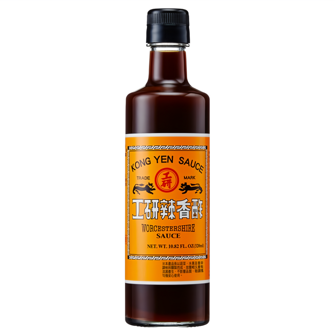 KONG YEN 工研 辣香醋320ml, 320ml, 1入