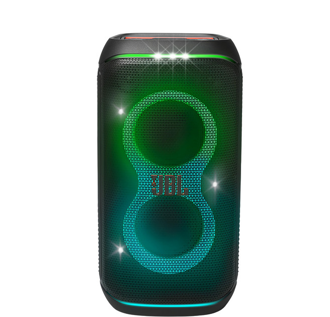 JBL 便攜式派對燈光藍牙喇叭, 黑色, PARTYBOX 120