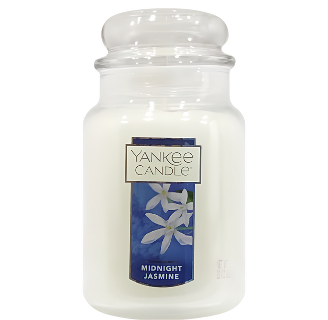 YANKEE CANDLE 香氛蠟燭 Midnight Jasmine, 623g, 1件