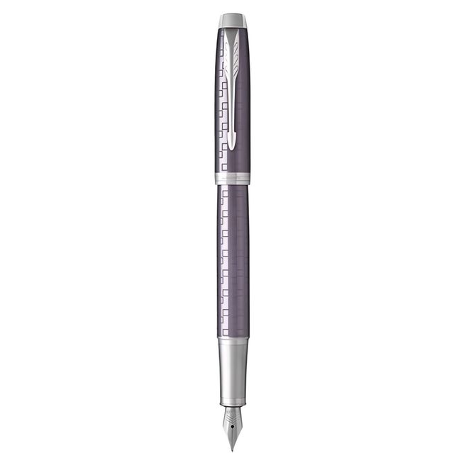 PARKER 派克 新IM系列 鋁合金 意象鋼筆, F尖, 紫光