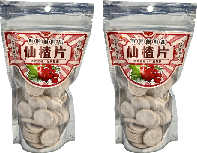Chiao-E 巧益 仙楂片, 250g, 2包