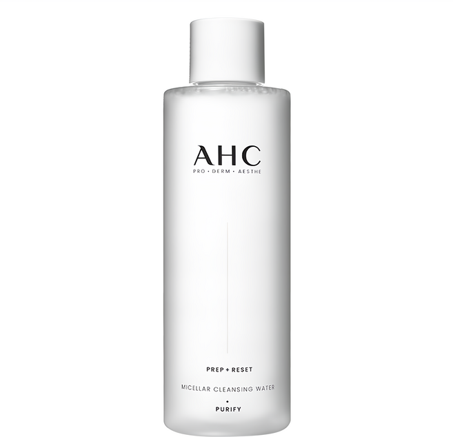 AHC Prep + Reset 微粒卸妝潔膚水, 255ml, 1瓶