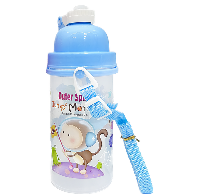 跳跳猴 QQ水壺, 顏色隨機, 500ml, 1個