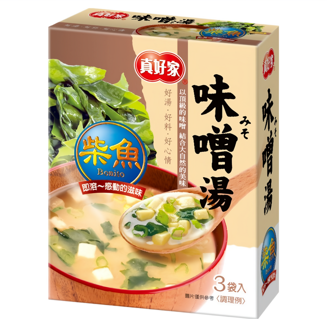 真好家 柴魚味噌湯, 30g, 1盒
