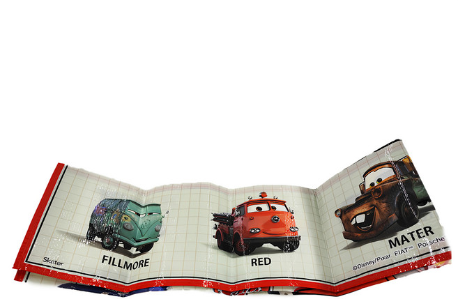 Skater 卡通桌墊餐墊, S, 汽車總動員, 1個