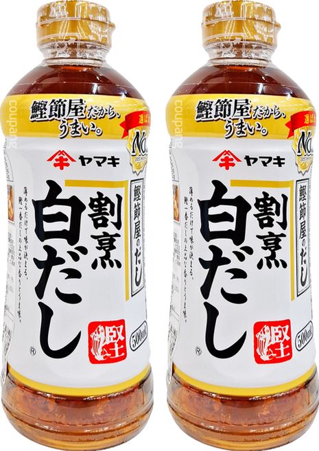 Yamaki 雅媽吉 鰹魚淡色濃縮高湯, 500ml, 2瓶