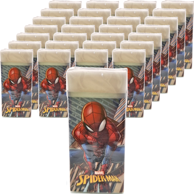 MARVEL 漫威 SPIDER-MAN 蜘蛛人 製圖橡擦 MPER20-1, 灰色, 48個