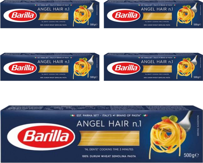 Barilla 百味來 義大利天使麵 n.1, 500g, 5盒