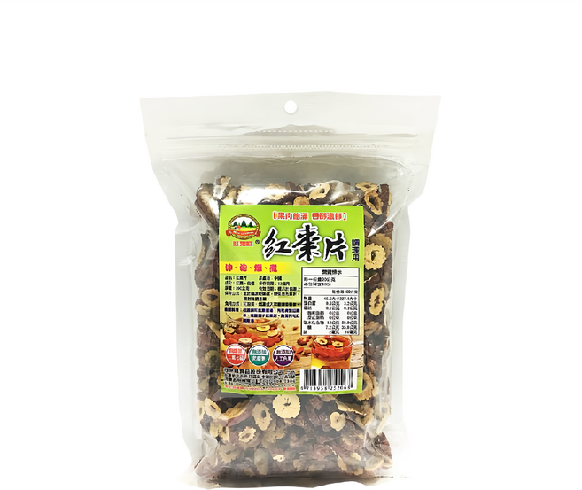 WON LAI WON 旺來旺 紅棗片, 200g, 1包