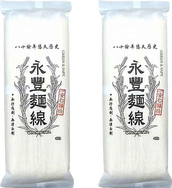 GREEN&SAFE 永豐餘生技 永豐麵線, 300g, 2包
