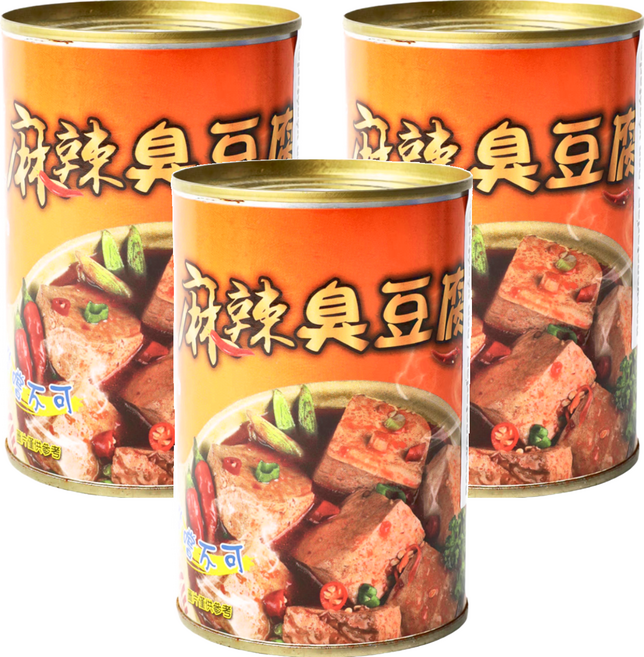 阿進師 麻辣臭豆腐, 800g, 3罐