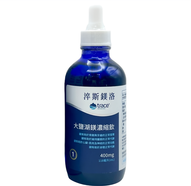 trace 大鹽湖鎂濃縮飲, 118ml, 1瓶