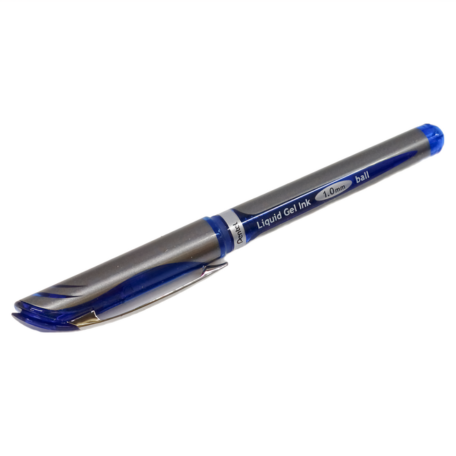 Pentel 飛龍文具 極速鋼珠筆 BL60-C 1.0mm 12支裝, 藍色, 1盒