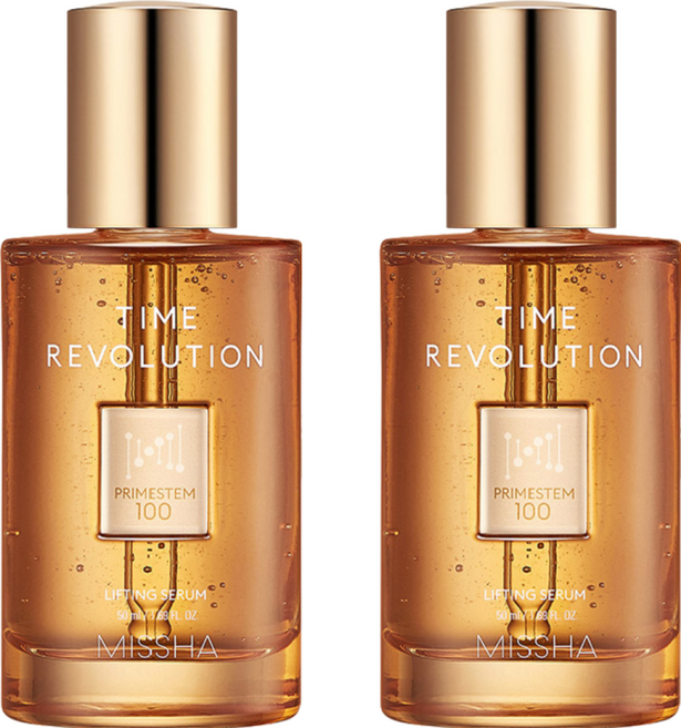 MISSHA 逆轉時光 Primestem 100 緊緻修護精華, 50ml, 2瓶