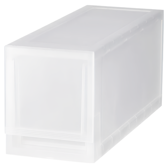 KEYWAY 聯府 抽屜式整理箱 456 x 170 x 205mm, 白色, 1個