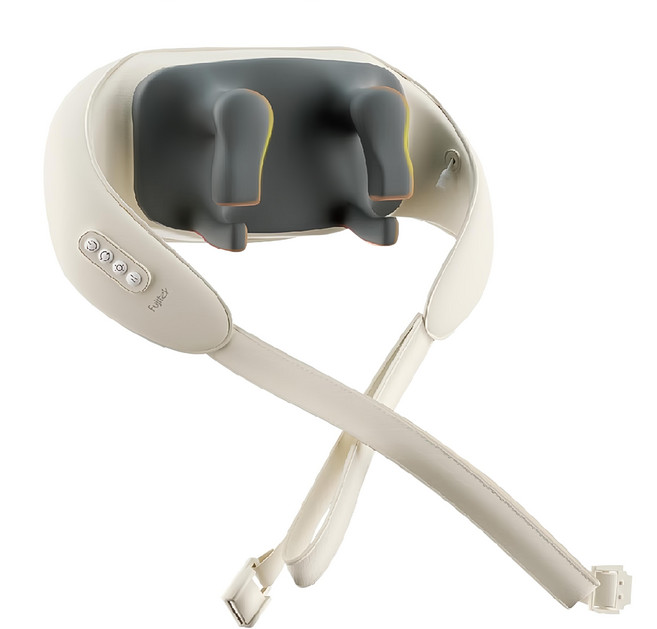 Fujitek 富士電通 無線斜方肌頸肩按摩器, FTM-MA666, 黑色