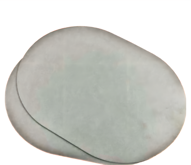 ade.l Ellips系列 矽膠餐墊, 薄荷綠色, 327 x 242 x 1.2mm, 2個