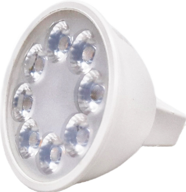APEX LIGHTING 艾沛斯照明 MR16 6珠 免驅杯燈 MR167L-AC-01 圓徑 50 x 50mm, 白色, 1個