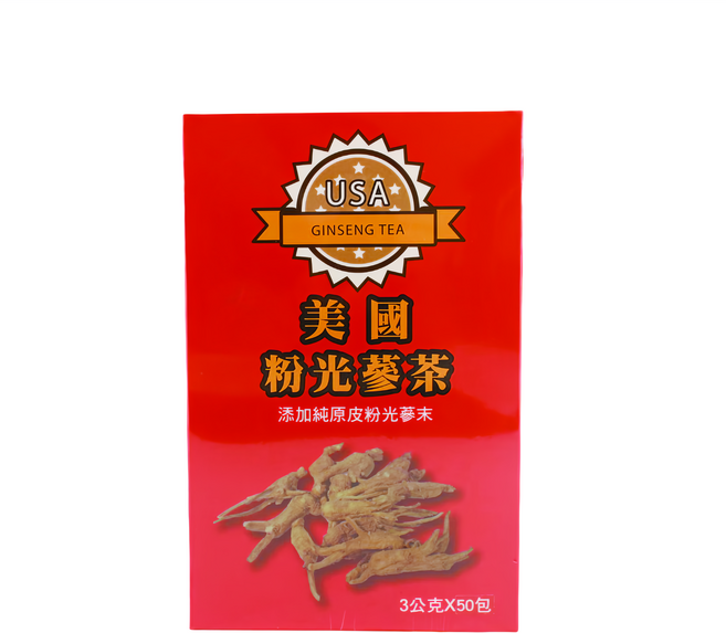 瀚軒 上選美國粉光蔘茶, 3g, 50包, 1盒