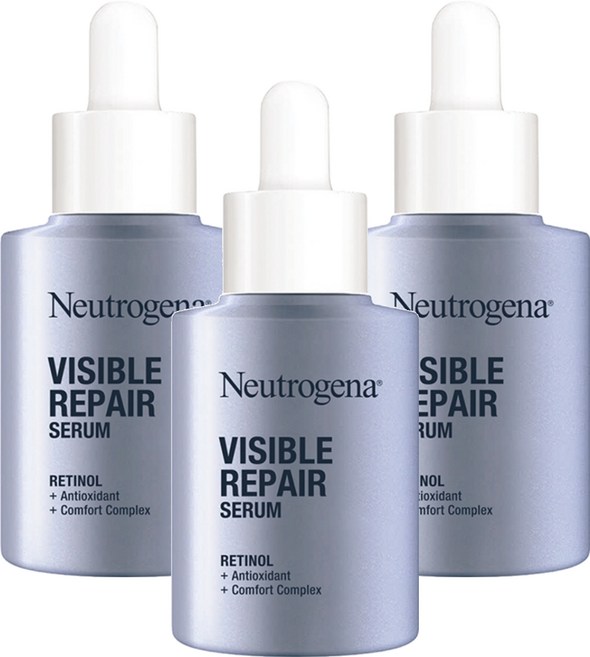 Neutrogena 台灣公司貨 肌緻新生A醇精華, 30ml, 3瓶