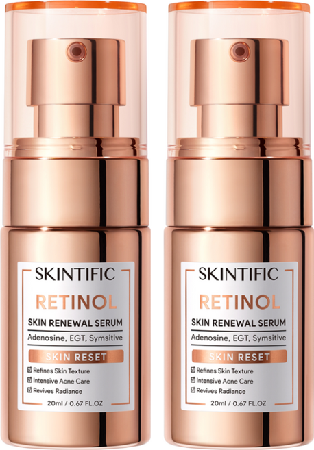 SKINTIFIC 視黃醇精華液, 20ml, 2瓶