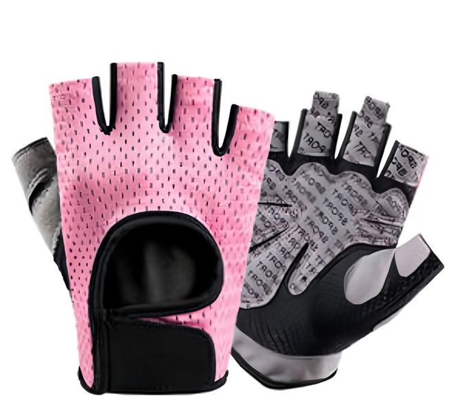 TMT W46健身手套, 粉色, 1雙