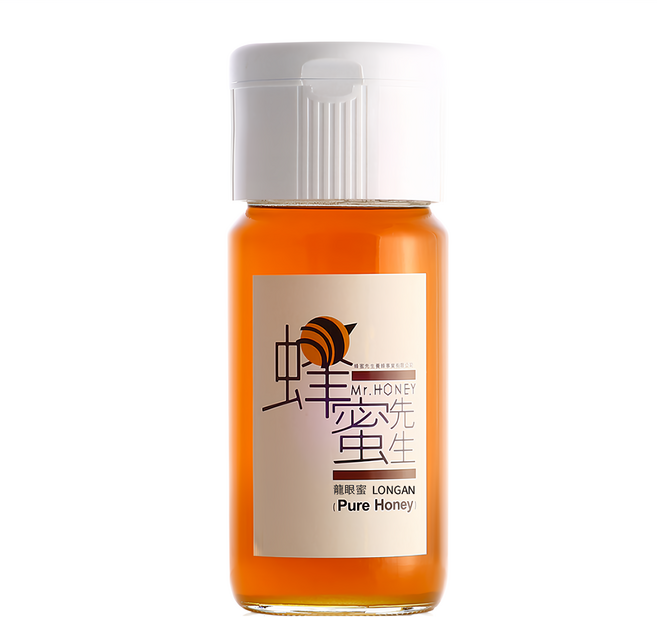 Mr.HONEY 蜂蜜先生 龍眼花蜂蜜 純蜂蜜, 700g, 1瓶