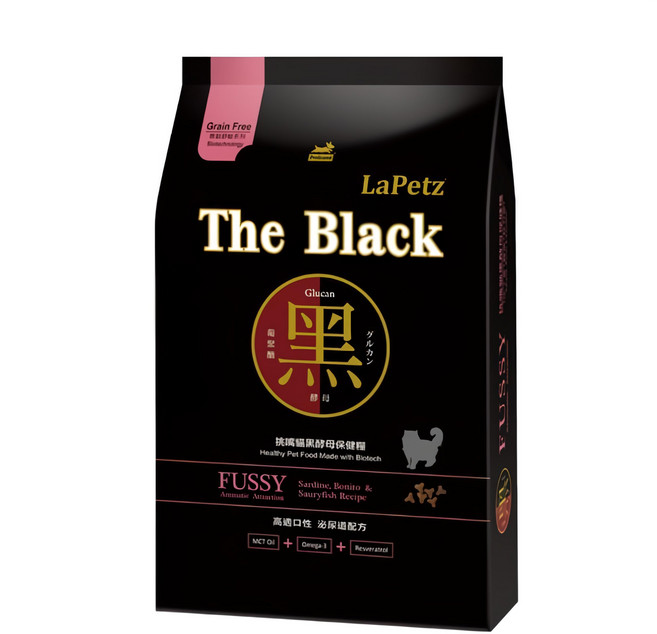 LaPetz 樂倍 黑酵母挑嘴貓保健糧, 4.5kg, 1袋, 泌尿道配方