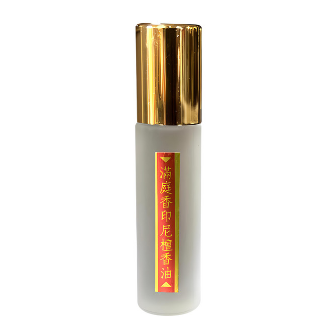 MAN TING XIANG 滿庭香 好運來 印尼精油隨身滾珠瓶 IO-103, 8ml, 檀香, 1瓶